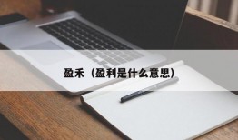 盈禾（盈利是什么意思）