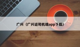 广兴（广兴运司机端app下载）