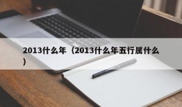 2013什么年（2013什么年五行属什么）