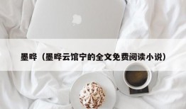 墨晔（墨晔云馆宁的全文免费阅读小说）