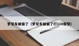 梦见车被偷了（梦见车被偷了打110报警）