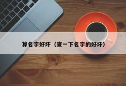 算名字好坏（查一下名字的好坏）