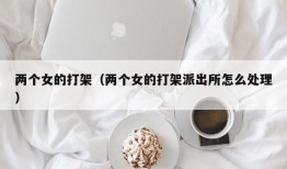 两个女的打架（两个女的打架派出所怎么处理）