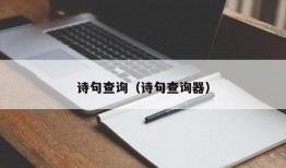 诗句查询（诗句查询器）