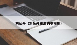 刘从丹（刘丛丹主演的电视剧）