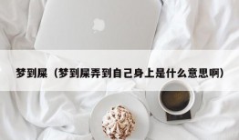 梦到屎（梦到屎弄到自己身上是什么意思啊）