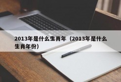 2013年是什么生肖年（2013年是什么生肖年份）