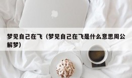 梦见自己在飞（梦见自己在飞是什么意思周公解梦）